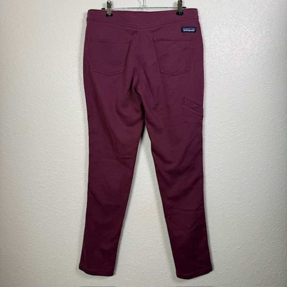 Patagonia‎ Escala Rock Pants Light Balsamic Burgundy Size 4 - Picture 5 of 14